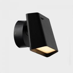 KOHL LIGHTING KOHL-Lighting WALLY nástenné svietidlo 120X80 mm čierna 6 W CRI &gt;80 3000K Non-Dimm