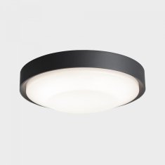KOHL LIGHTING KOHL-Lighting BESEL stropné svietidlo pr. 250 mm tmavo šedá 20 W CRI &gt;80 3000K Non-Dimm