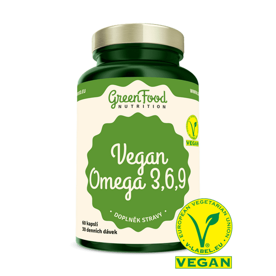 GreenFood Nutrition Vegan Omega 3,6,9 60 kapsúl