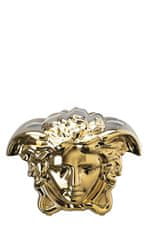 Rosenthal Versace ROSENTHAL VERSACE MEDUSA GRANDE Váza zlatá 21 cm