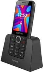 myPhone S1 LTE, Black s nabíjacím stojanom