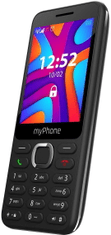 myPhone S1 LTE, Black s nabíjacím stojanom