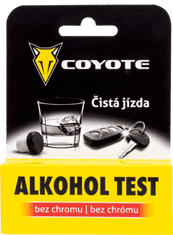 Coyote Alkohol tester - detekčná trubička, jednorazový - COYOTE
