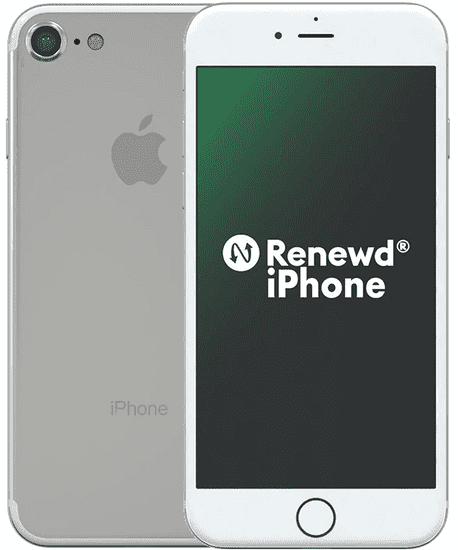 Apple Refurbished iPhone 7, 32GB, Silver (Renewd)