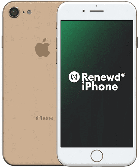 Apple Refurbished iPhone 8, 64GB, Gold (Renewd)