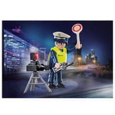 Playmobil Policajt s radarom , Polícia, 11dielikov