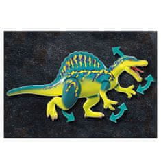 Playmobil Spinosaurus dvojitá obranná sila , Dinosaury, 46 dielikov