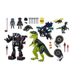 Playmobil T-Rex súboj gigantov , Dinosaury, 84 dielikov