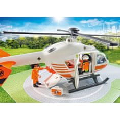 Playmobil Záchranný vrtulník , Nemocnica, 38 dielikov