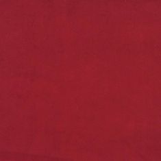 Vidaxl Podnožka, vínová červená, 78x56x32 cm, zamat