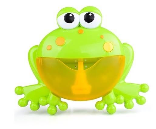 Alum online Bublinkovač do vane v tvare žaby