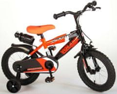 Volare Detský bicykel pre chlapcov Sportivo Neon Orange Black 14"- zložený na 95 %