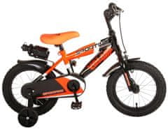 Volare Detský bicykel pre chlapcov Sportivo Neon Orange Black 14"- zložený na 95 %