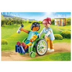 Playmobil Pacient na vozíku , Život v meste, 20 dielikov
