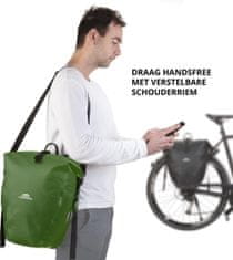 Dutch Mountains Taška na bicykel Bicycle Bag Single Rear Green