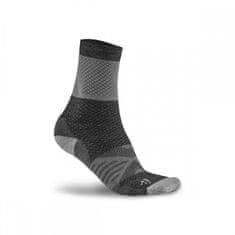 Craft Ponožky CRAFT XC Warm biela s čiernou