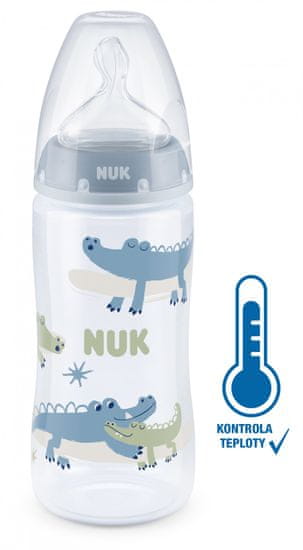 Nuk FC+ fľaša s kontrolou kvality 300 ml