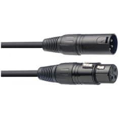 Stagg SDX3, DMX kábel, 3-pin XLR / XLR, 3 m