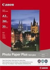 Canon Foto papier SG-201, A3, 20 ks, 260g/m2, pololesklý (1686B026)