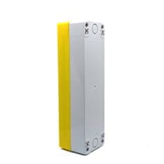 Tracon Electric Krabicová zostava k tlačidlám žltá - 5x otvor 70x247x65mm