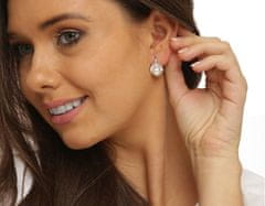JwL Luxury Pearls Krásne strieborné náušnice s pravými perlami JL0718