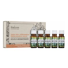 Saloos Kúzlo aromaterapie - Sada 100% prírodných esenciálnych olejov