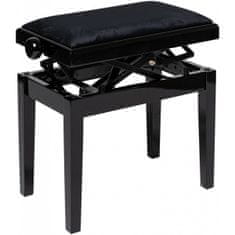 Stagg PBH 390 BKP VBK, hydraulická klavírna stolička