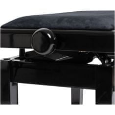 Stagg PBH 390 BKP VBK, hydraulická klavírna stolička
