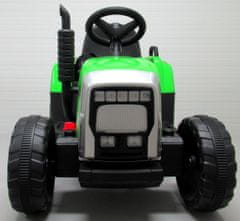 R-Sport Elektrický traktor s prívesom C1 Zelený