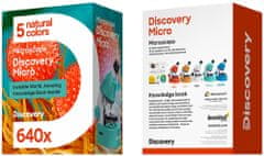 Levenhuk Discovery Micro Gravity Microscope + kniha Neviditeľný svet - použité