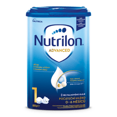Nutrilon 1 Advanced počiatočné dojčenské mlieko 800 g, 0+