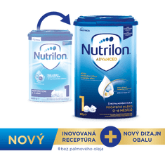 Nutrilon 1 Advanced počiatočné dojčenské mlieko 800 g, 0+