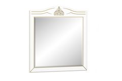 VerDesign MISTER rustikálne zrkadlo, biela