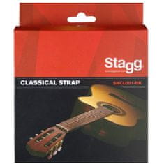 Stagg SNCL001-BK, gitarový popruh