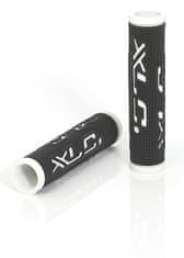 XLC Gripy Dual Colour 125mm čierno/biele