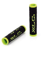 XLC Gripy Dual Colour 125mm čierno/zelené