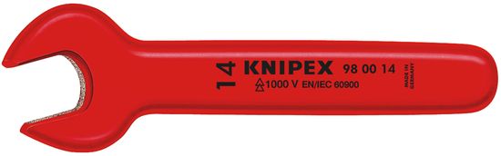 Knipex KNIPEX Kľúč maticový, otvorený, jednostranný vidlicový