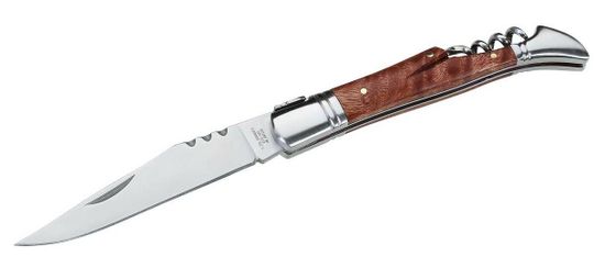 Herbertz 231112 vreckový nôž 9,7 cm, dubové drevo, nerez, vývrtka