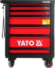 YATO Skrinka dielenská pojazdná s náradím (177ks) 6 zásuviek