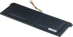 T6 power Batéria pre Acer Aspire 3 A315-34, Li-Poly, 7,7 V, 4810 mAh (37 Wh), čierna