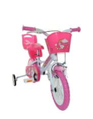 Dino bikes Detský bicykel 124RL-UN Unicorn Jednorožec 12