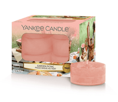 Yankee Candle GARDEN PICNIC čajové sviečky 12 ks