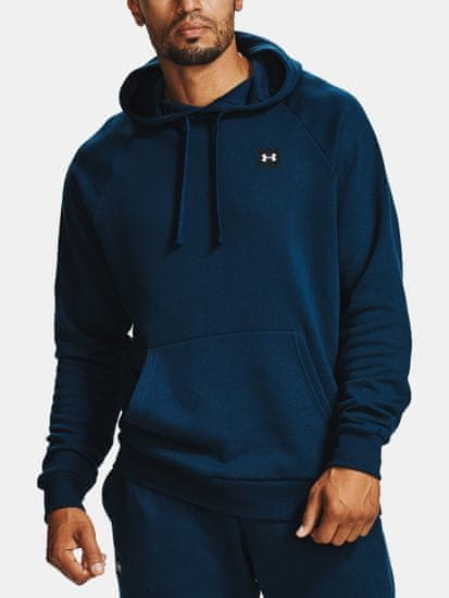 Under Armour Mikina Rival Fleece Hoodie-NVY
