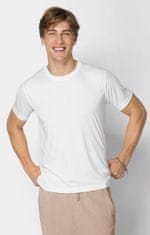 Malfini Športové tričko unisex, biela, S