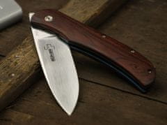Böker Plus 01BO022 Exskelibur I Cocobolo vreckový nôž 8,9 cm, drevo Cocobolo, titán 