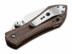 Böker Plus 01BO233 ANSO 67 PRO robustný vreckový nôž 8,7 cm, drevo Zebrawood, puzdro nylon