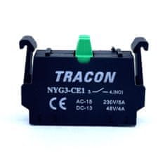 Tracon Electric Kontaktný blok k sérii NYG(K)3 - 1xNO Balenie: 2 ks