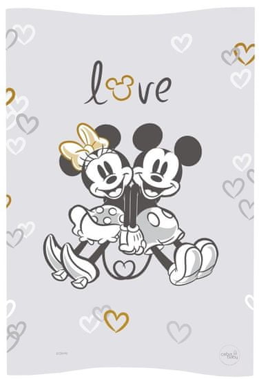 Ceba Baby Podložka prebaľovacia mäkká COSY 50x70 Disney Minnie & Mickey