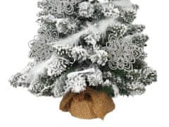 LAALU Sada vianočných ozdôb 11 ks v boxe SNEHOVÁ KRÁĽOVNÁ na vianočné stromčeky do 100 cm