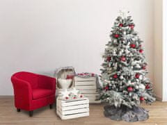 LAALU Sada vianočných ozdôb 133 ks v luxusnom boxe POLÁRNA ČERVENÁ na vianočné stromčeky 120-210 cm